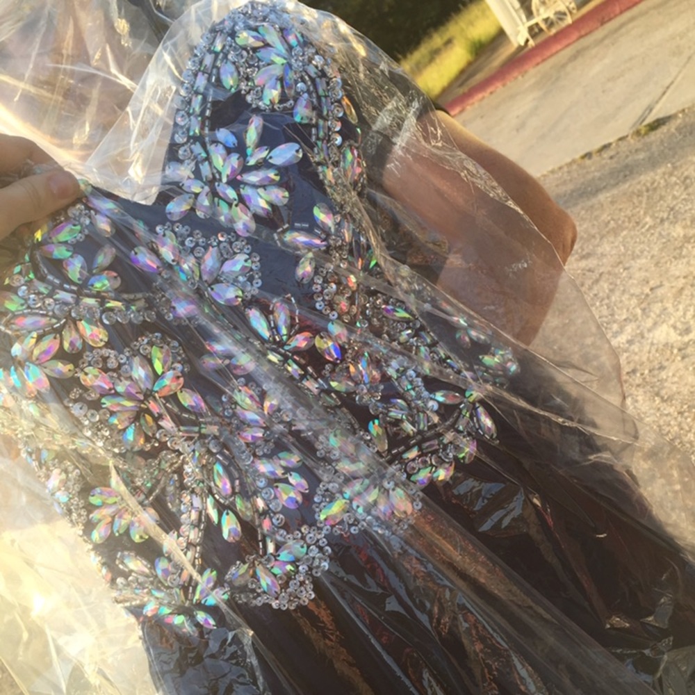 Prom/homecoming dress beaded corset